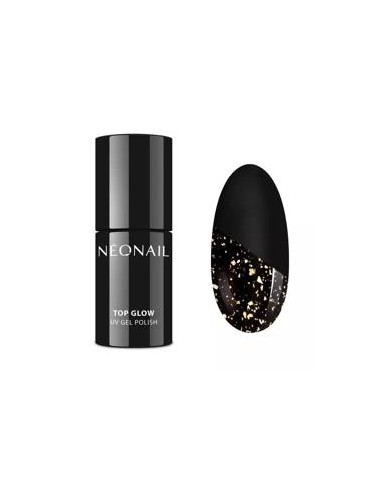 ZN.  Neonail Top Glow Gold Flakes 7,2ml