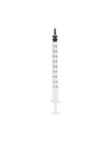 ZB.  Strzykawka 3-częściowa 1ml Luer 100szt.