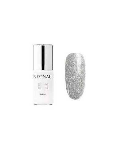 ZN.  Neonail Base Glitter Effect Silver Shine7,2ml
