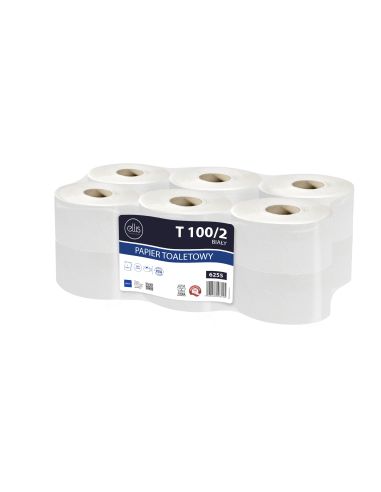 ZF.  Papier toaletowy Jumbo Ellis T100/2 1 rolka