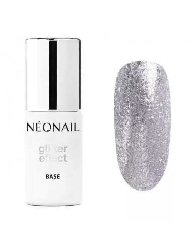 ZN.  Neonail Base Glitter Effect Silver Twink7,2ml