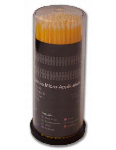 ZF.  Mikropędzelki Microbrush 100 regular orange