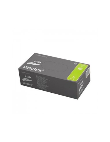 ZF.  Rękawice Vinylex vinylowe pudrowane S