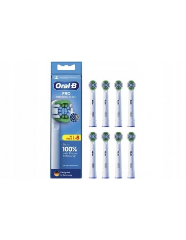 ZL.  Końcówki do szczot. Oral-B Precision 8szt.