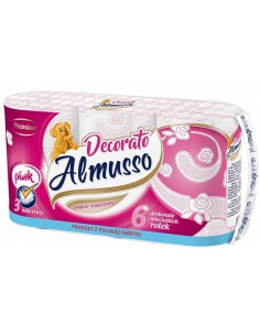 ZF.  Papier toaletowy Decorato 3W 6 rolek 