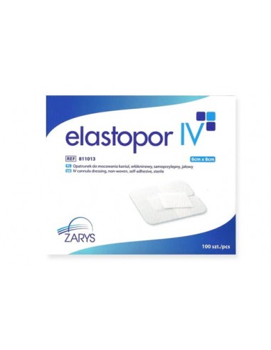 ZF.  Elastopor IV do mocowania kaniul  6 x 8cm