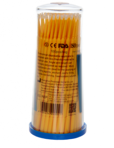 ZF.  Mikroaplikatory Cotisen małe pomarańcz MA01SF