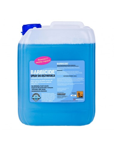 ZE.  Barbicide Spray do Dezynfekcji 5L Zapach