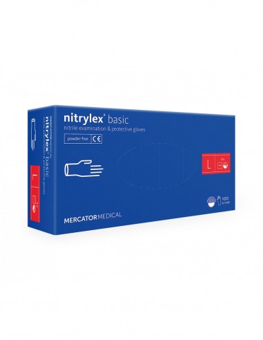 ZF.  RĘKAWICE NITRYLEX BASIC L
