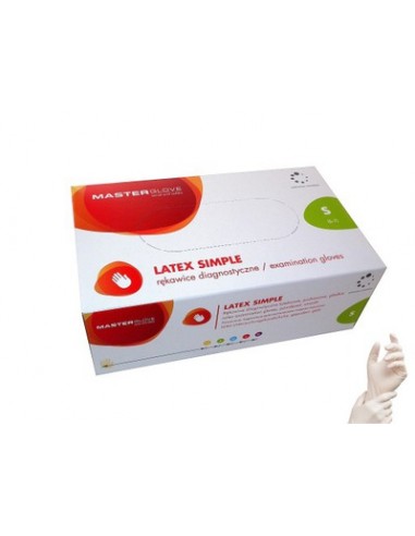 ZF.  Rękawice Masterglove latex simple S