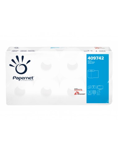 ZF.  Papier toaletowy Papernet 409742 2W 8 rolek 