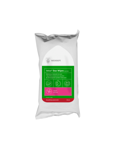 ZE.  Velox Duo Wipes TeaTonic Flowpack 50 szt.
