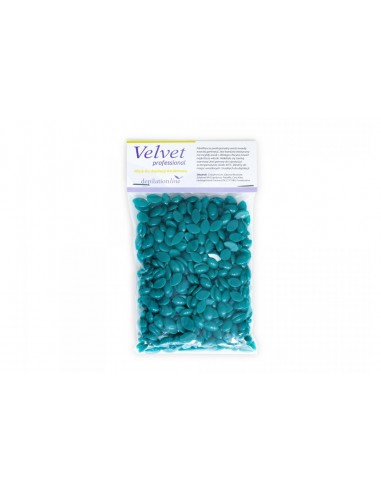 ZN.  Wosk twardy Velvet perełki azulen 100g 