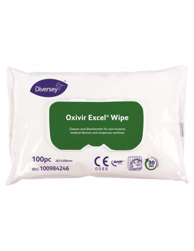 ZE.  Chusteczki Oxivir Excel Wipe 100szt.