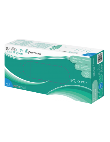 ZF.  Rękawice Safedent S premium green