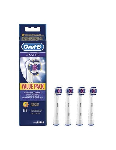 ZL.  Końcówki do Szczot. Oral-B 3D White 4 szt.