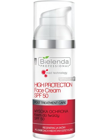ZN.  Bielenda Krem Wysoka Ochrona SPF50 50ml 