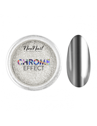 ZN.  Neonail Chrome Effect 2g Srebrny