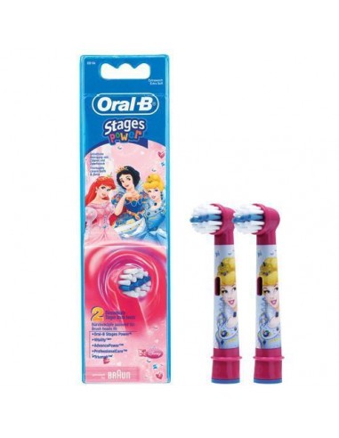 ZL.  Końcówki do Szczoteczki Oral-B 2szt. Princess