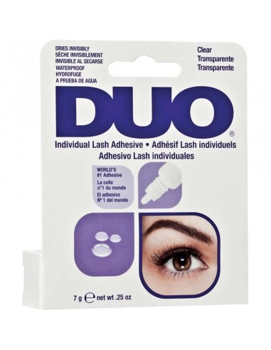 ZN.  Ardell Klej Duo (fioletowy) Clear 7g