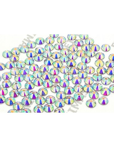 ZN.  Cyrkonie Swarovski 100szt. tęczowe