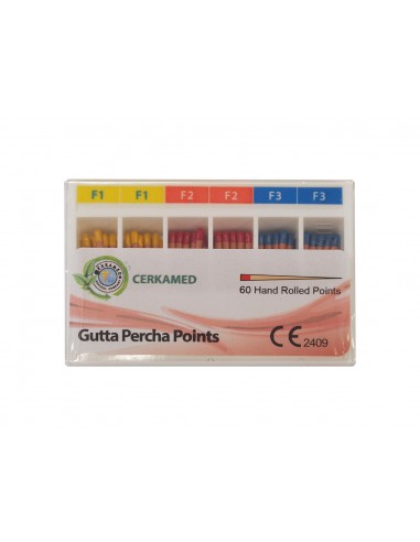 Ł.  Gutaperka Cerkamed F2 Protaper