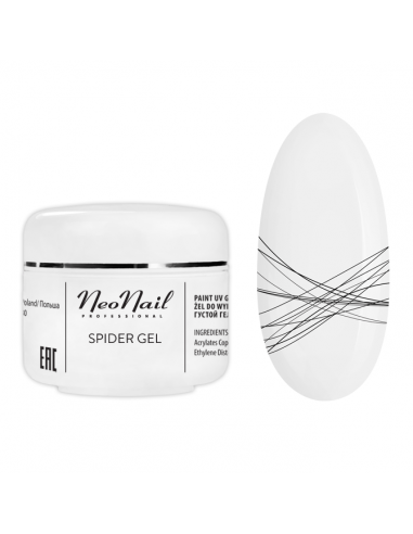 ZN.  Neonail Spider Gel black 5G