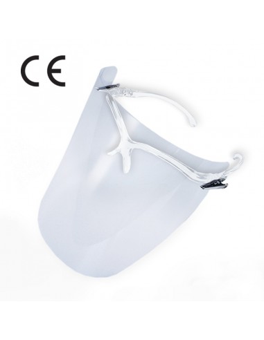 ZF.  Przyłbica comfort standard biała+oprawka 