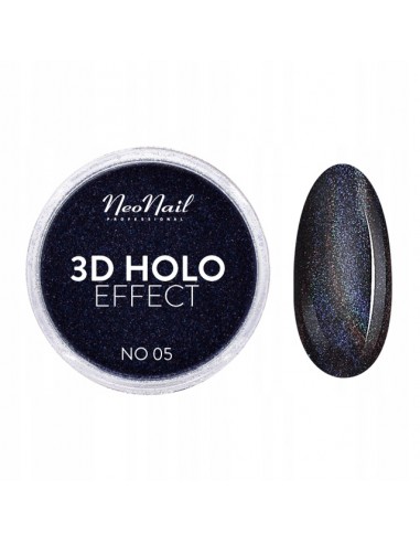 ZN.  Neonail 3D Holo Effect 2g czarny 05