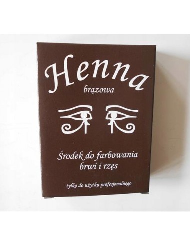 ZN.  Henna w proszku Szczecińska Brązowa 25g