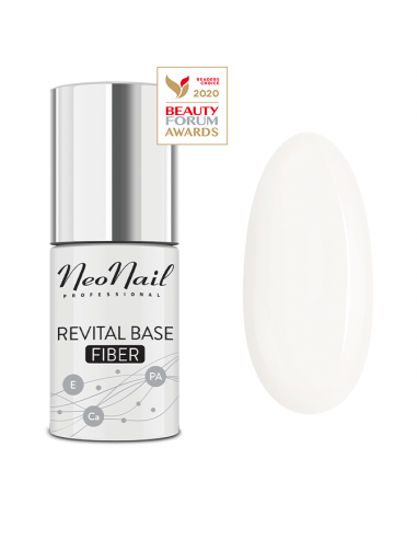 ZN.  Neonail Base Revital Fiber7,2ml milky cloud