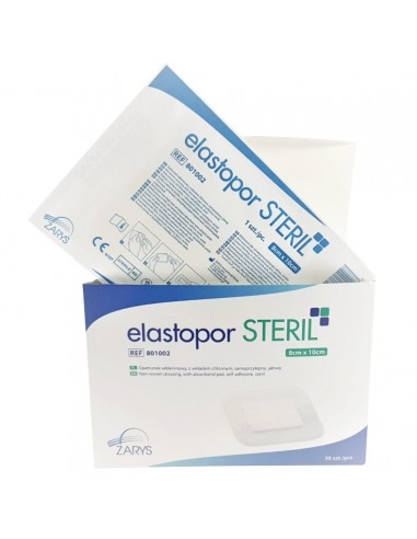 ZN.  Plaster Elastopor Steril 8x10cm 30szt.