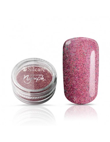 ZN.  Silcare pyłek Shimmer Nymph pink 3g