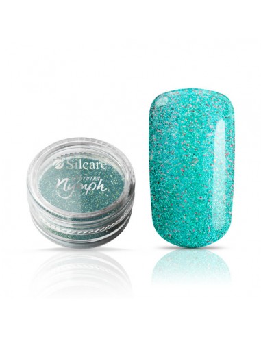 ZN.  Silcare pyłek Shimmer Nymph turquoise 3g
