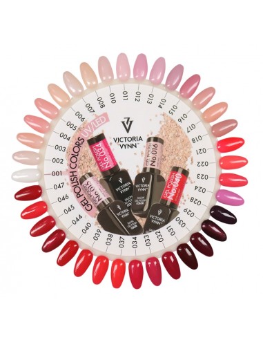 ZN.  Victoria Vynn lakier hyb.Gel P.8ml kolory* 
