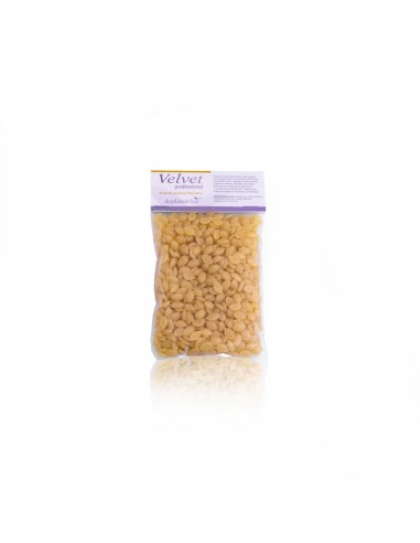 ZN.  Wosk twardy Velvet perełki naturalny 100g 