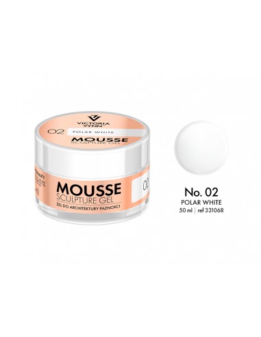ZN.  Victoria Vynn Mousse Gel 02 polar white 50ml