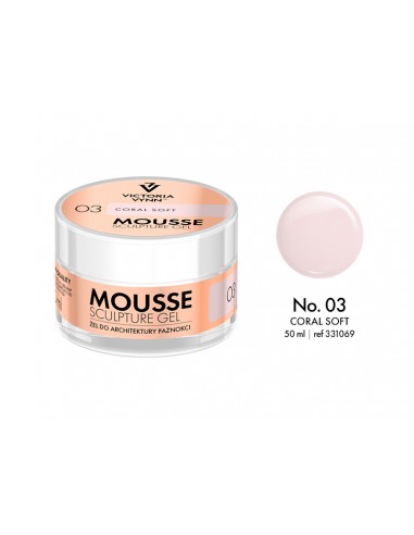 ZN.  Victoria Vynn Mousse Gel 03 coral soft 50ml