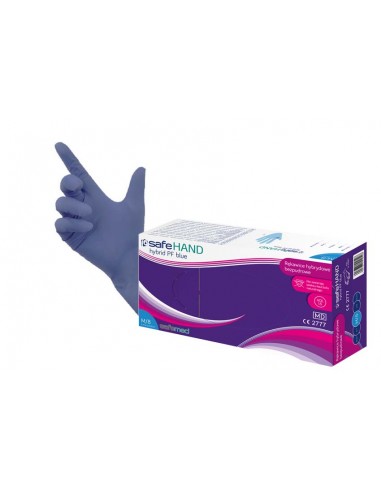 ZF.  Rękawice Safehand Hybrid S 100szt.