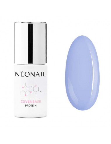 ZN.  Neonail Base Cover Protein 7,2ml pastel blue