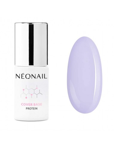 ZN.  Neonail Base Cover Protein 7,2ml pastel lilac