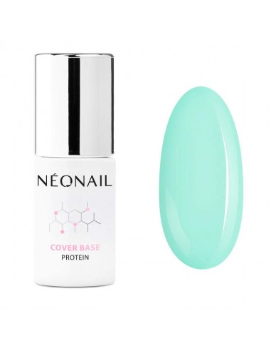 ZN.  Neonail Base Cover Protein 7,2ml pastel green