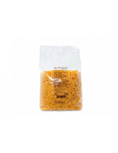 ZN.  Wosk twardy Velvet perełki naturalny 1kg