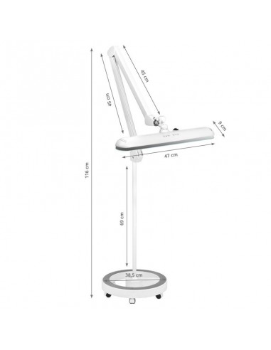 ZN.  Lampa warsztatowa Led Elegante 801 TL 