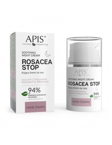 ZN.  Apis Krem na noc kojący Rosacea 50ml