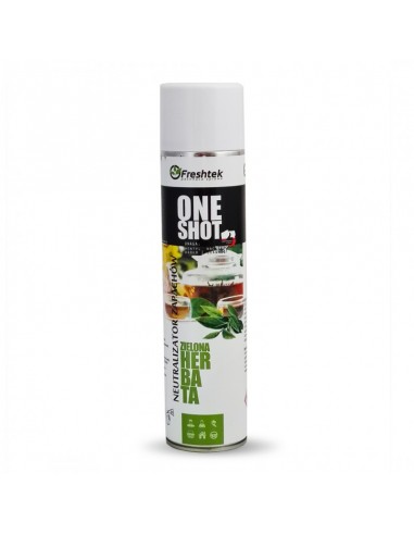 ZE.  Freshtek odświeżacz One Shot Zielona He 600ml