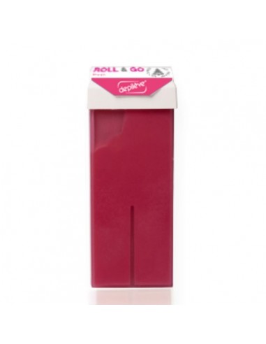 ZN.  DEPILEVE Wosk Rolka BIO Roll&go Różany 100g