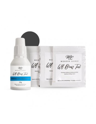 ZN.  Farbka do brwi Brow Tint Cold Brown