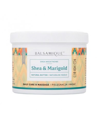 ZN.  Balsamique masło shea do masażu 450g marigold