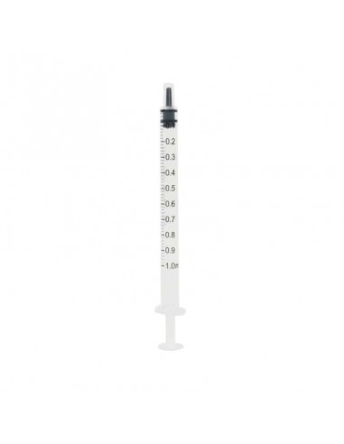 ZB.  Strzykawka 3-częściowa 1ml Luer 100szt.